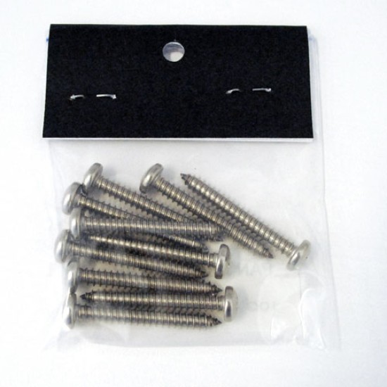 Pan Head Cross Recessed Self Tapping Screw, 10G 1½", Grade 316, 13938 (Min Purchase Quantity 10)