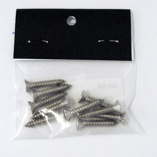 Flat Head Cross Recessed Self Tapping Screw, 10G 1¼ , Grade 316, 13604 (Min Purchase Quantity 10)