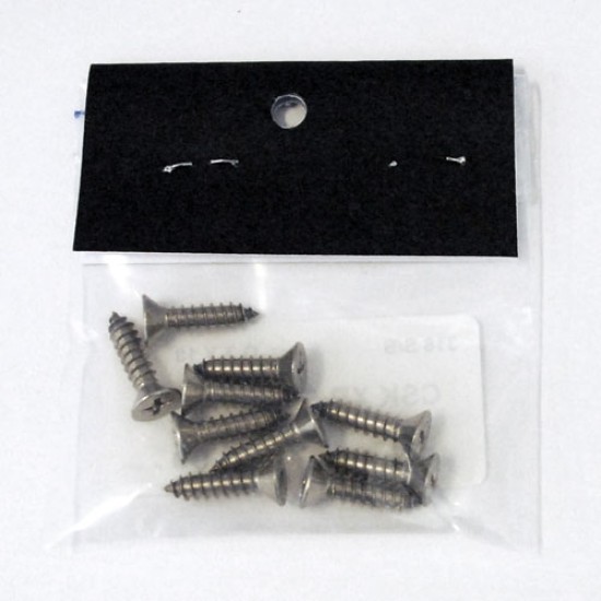 Flat Head Cross Recessed Self Tapping Screw, 10G 3/4", Grade 316, 13602 (Min Purchase Quantity 10)