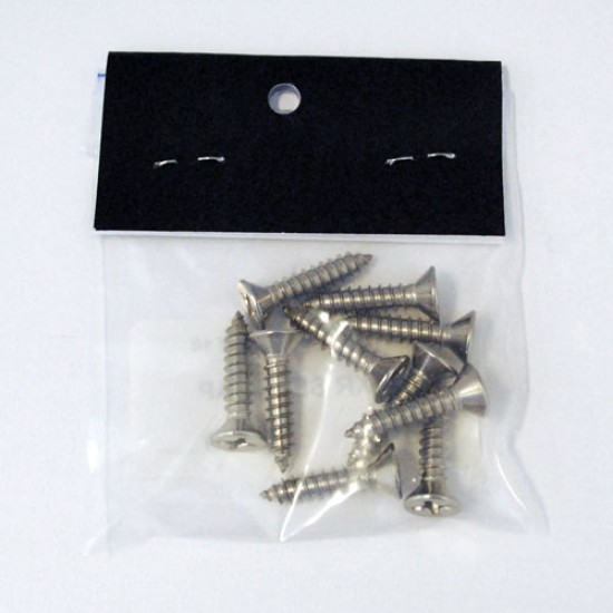 Flat Head Cross Recessed Self Tapping Screw, 12G 1", Grade 316, 13156 (Min Purchase Quantity 10)
