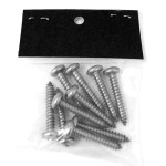 Pan Head Cross Recessed Self Tapping Screw, 12G 1¼", Grade 316, 19152 (Min Purchase Quantity 10)