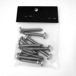 Pan Head Cross Recessed Self Tapping Screw, 14G 1½", Grade 316, 19688 (Min Purchase Quantity 10)