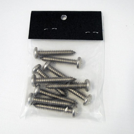 Pan Head Cross Recessed Self Tapping Screw, 14G 1½", Grade 316, 19688 (Min Purchase Quantity 10)