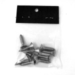 Flat Head Cross Recessed Self Tapping Screw, 14G 1", Grade 316, 34206 (Min Purchase Quantity 10)