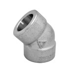 Socket Weld 45º Elbow 15Nb (½ Inch), 304, 3000LB      Socket Weld 45º Elbow 15Nb (½ Inch), 304, 3000LB