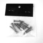 Pan Head Cross Recessed Self Tapping Screw, 6G 1", Grade 316, 14594 (Min Purchase Quantity 10)