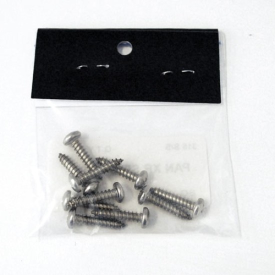 Pan Head Cross Recessed Self Tapping Screw, 8G 3/4", Grade 316, 13936 (Min Purchase Quantity 10)