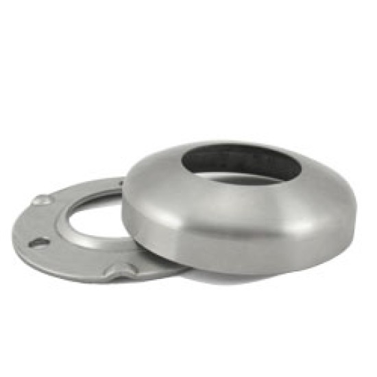 Base Plate And Cover Set 38mm, 316 Satin Finish - 16BPC38