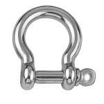 Bow Shackle, M5, Grade 316, 19200