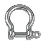Bow Shackle, M5, Grade 316, 19200