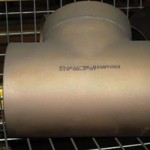 Tee Equal 1.5mm X  25.00mm, Copper Nickel 9010 DIN 86088BW (Seamless)