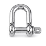 D Shackle, M4, Grade 316, 6967