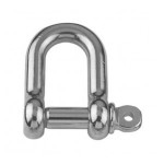 D Shackle, M4, Grade 316, 6967
