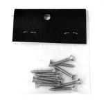 Flat Head Cross Recessed Self Tapping Screw, 6G 1", Grade 316, 13877 (Min Purchase Quantity 10)