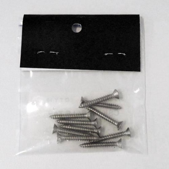 Flat Head Cross Recessed Self Tapping Screw, 6G 1", Grade 316, 13877 (Min Purchase Quantity 10)