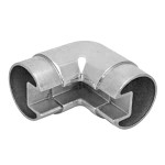 Slotted Flush Fit 90 Degree Bend 38.1mm, 316, Mirror Finish 