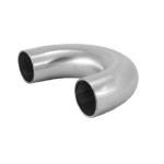 Polished Tube Bend 180 Degree (AS1528) , 25.4mm x 1.6mm (Wall Thickness), 316