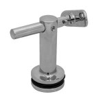 Adjustable Handrail Bracket for Glass Panel, 316 Mirror Finish - 5066 Adjustable Handrail Bracket for Glass Panel, 316 Mirror Finish - 5066