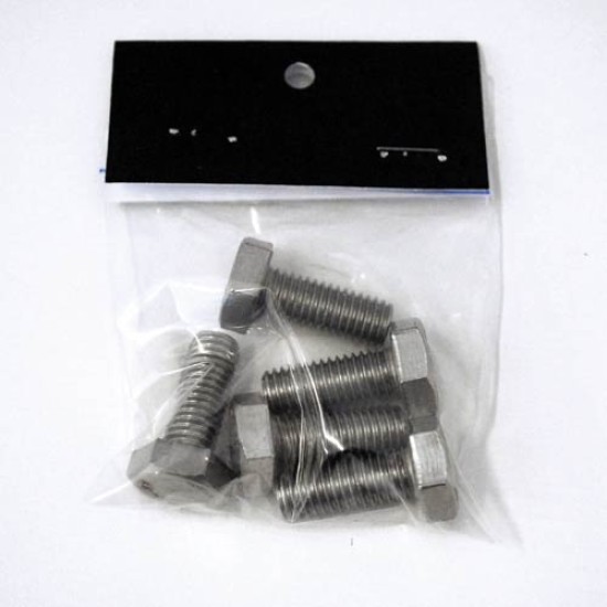Hex Set Screw, M10 x 25mm, Grade 316, 4373 (Min Purchase Quantity 5)