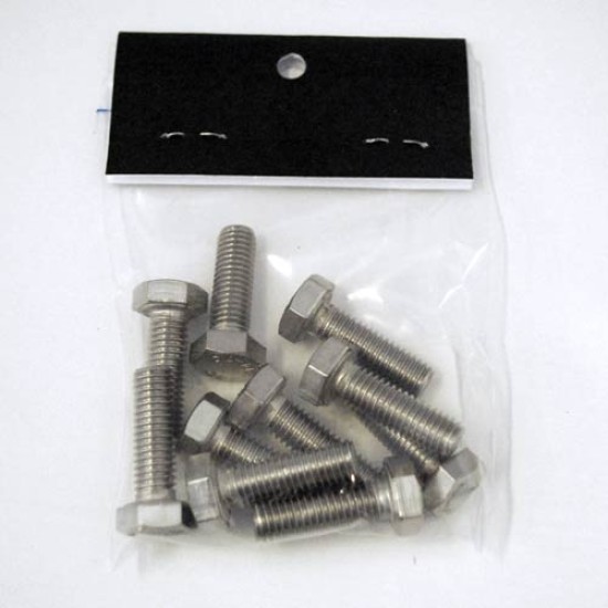 Hex Set Screw, M8 x 25mm, Grade 316, 3836 (Min Purchase Quantity 10)