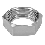 Hygienic Fitting BSM Hex Nut  25mm, 304      Hygienic Fitting BSM Hex Nut  25mm, 304