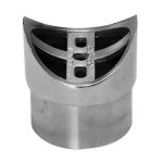 Perpendicular Joiner 37 External Cap 38mm, Grade 316 Mirror Finish **