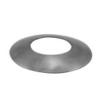 Round Tube Cover 38mm, 316 Satin Finish