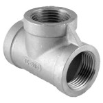 BSPP Tee Female  6Nb, Grade 316, 150LB            BSPP Tee Female  6Nb, Grade 316, 150LB