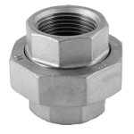 BSPP Union  8Nb, Grade 316, 150LB,  3-Pce Fem/Fem   BSPP Union  8Nb, Grade 316, 150LB,  3-Pce Fem/Fem