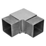 Square Flush Joiner Elbow, 316, Mirror Finish - SG-017