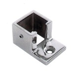 25x21mm Tube Wall Flange Slotted, 25x21x1.2mm, Grade 316, Mirror Finish