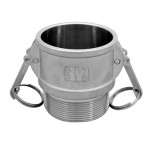 Camlock Type B, 1 inch (25mm), Grade 316, Nitrile Seal