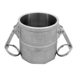 Camlock Type D, ¾ inch (20mm), Grade 316, Nitrile Seal