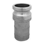 Camlock Type E, 1 inch (25mm), Grade 316, Nitrile Seal