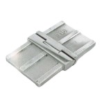 Flat Tube Adjustable Joiner - Vertical, 50x10x1.5mm, Grade 316, SATIN Finish Flat Tube Adjustable Joiner - Vertical, 50x10x1.5mm, Grade 316, SATIN Finish