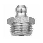 Grease Nipple Straight, M6, Grade 304, 15843