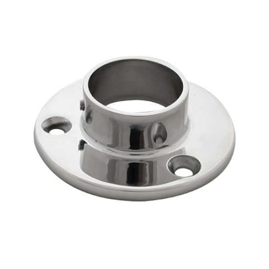 Wall and Floor Flange 38.1mm, 316 Mirror Finish 