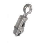 Seine Block (Hook Top) 75mm, Grade 316, 41296