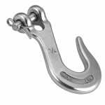 Slip Hook Clevis End, 100mm, Grade 316, 39916