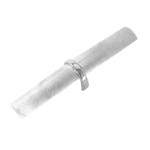 25.4mm Tube Inline Joiner, Single Slot, Grade 316, Mirror Finish