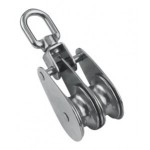 Mame Swivel Block D/C Sheave, Grade 316 10MM Cradle (41273) Mame Swivel Block D/C Sheave, Grade 316 10MM Cradle (41273)