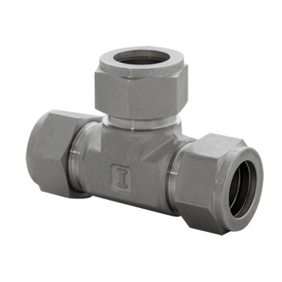 Compression Tube Fittings, Tee 1/4 inch (6.35mm)