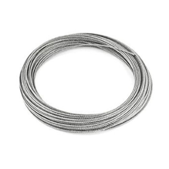 Wire Rope (1x19) Grade 316, 3.2mm, 50 Metre Length