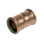Coupling 15mm CuNi w/ Green FKM O-Ring Marinepres