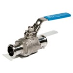 2 Pce Ball Valve 15 mm 316L 16 Bar w/ Black EPDM O-Ring Inoxpres 2 Pce Ball Valve 15 mm 316L 16 Bar w/ Black EPDM O-Ring Inoxpres
