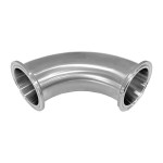 Hygienic Fitting Triclover 90D Ferrule  38.1x1.6mm, 316, Polished AS1528
