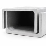Bar Channel 80 x 40 x 5mm,  ASTM A276/484 Grade 304/L HRAP  (6-metre length - Priced per metre)