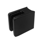 Black Square Glass Clamp Round base 8-12mm - 5555R Black Square Glass Clamp Round base 8-12mm - 5555R