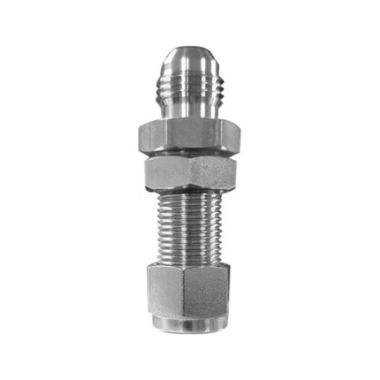 Compression Tube Fittings, Male Bulkhead Union 3/4 inch (19.00mm)