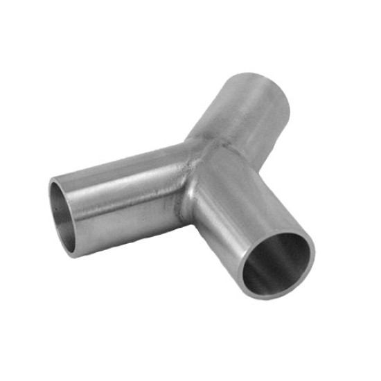 Y Piece 63.5MM X 1.6MM, 316 Polished AS1528